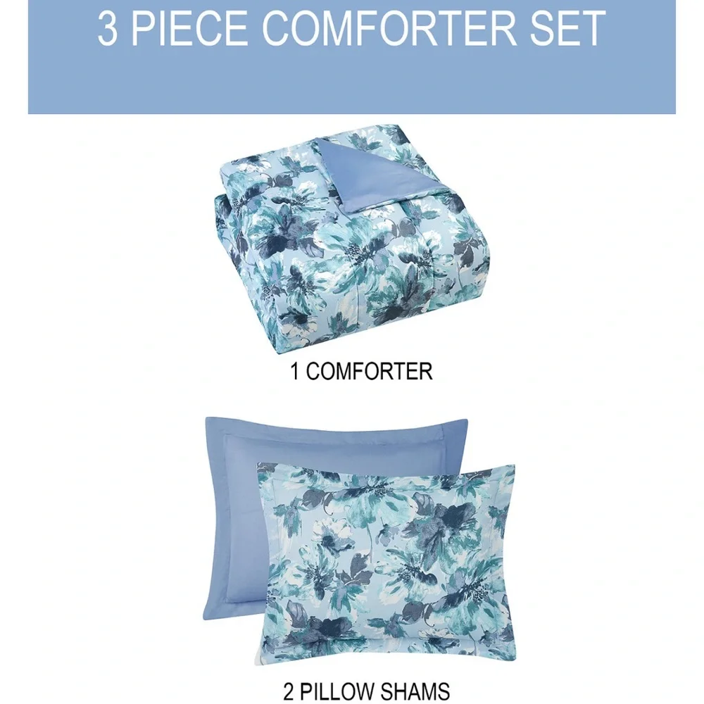 Pem America Cameron 3-Pc. Full/Queen Comforter Mini Set